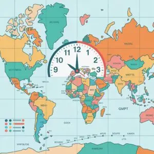 World Timezones Map